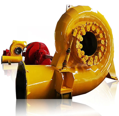 450-1000RPM Francis Generador de turbina de agua 90%-96% Eficiencia nominal Duración de vida larga