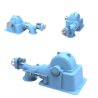 Método de instalación vertical / horizontal Generador hidroeléctrico de turbina de 500 kW con AVR personalizado