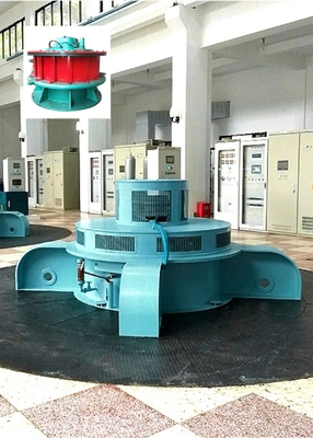Velocidad nominal Generador de turbina hidroeléctrica Kaplan de acero inoxidable para generación de energía sostenible