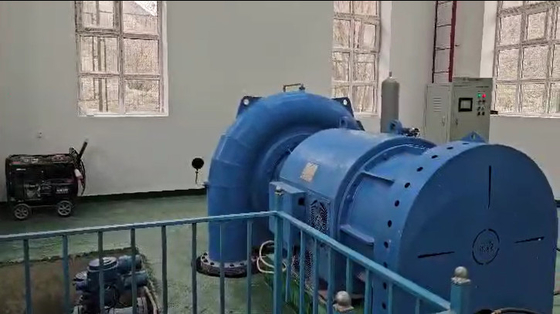 Grandes noticias suministrador de turbina hidráulica personalizada suministrar generador en acero y material de acero inoxidable