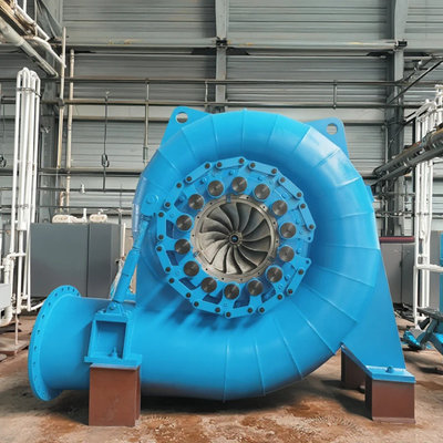 Sistema de control de automatización sostenible Francis Generador de turbina hidroeléctrica para potencia nominal 300kw-20MW en energía renovable