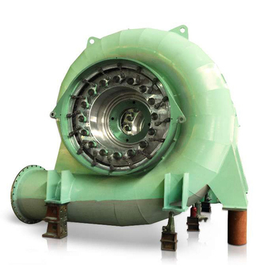 Cuchilla de aleación de aluminio Diseño horizontal o vertical Turbina hidroeléctrica para 100kw-20mw de eficiencia de rango de potencia
