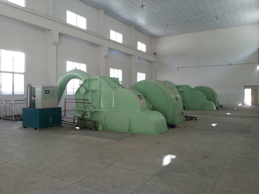 Generador de turbina hidráulica de microcomputadora hidráulica de alta calidad para sistemas de red y fuera de red 100 kW-3 MW