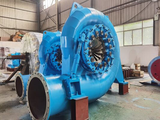 Francis Turbine Generator with Rated Discharge 12.2-30.4 m³/s Power 300kw-20MW and Voltage 6.3kv/10kv/20kv/35kv