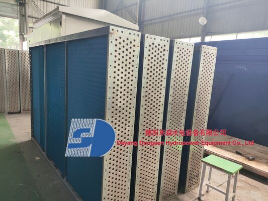 Rango de viscosidad del aceite 10-500 CSt Enfriador hidráulico OEM derecho Proporciona enfriamiento del fluido hidráulico y estabilidad de la temperatura del sistema