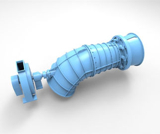 Pico Hydro Power Generator tubular, Mini Hydro Turbine Generator 2m-10m riega la cabeza