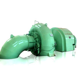 Establo de trabajo verde de la central hidroeléctrica de Francis Turbine Generator Used In