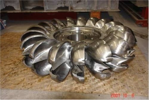 generador de turbina de 1000kw Pelton Francis Hydro Turbine Runner Water