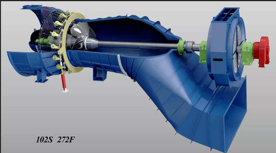 rueda hidráulica de turbina 300kw del generador del generador magnético tubular de la energía libre