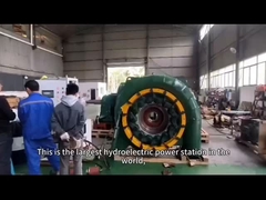 Turbina de agua en modo de control automático/manual y con una vida útil de ≥ 50 años