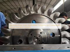 Turbina hidráulica de ángulo de pala ajustable para soluciones de generación de energía personalizables