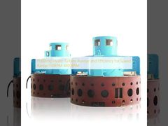 Pulido del rodete de turbina hidráulica y eficiencia para el rango de velocidad de 150RPM-1000RPM