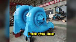 Generador de turbina hidráulica Francis 300kW 20MW