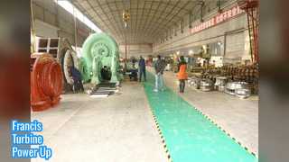 Generador de turbina Francis Soluciones de energía de 2000 kW