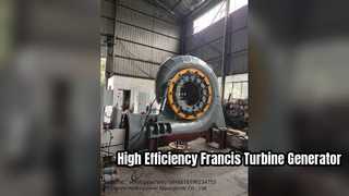 Efficient Francis Turbine Generator for Hydro Power Projects