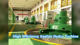 Poder hidráulico de la eficacia alta del generador de turbina de DSSD Kaplan