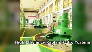 Soluciones de generador de turbina hidráulica Kaplan de alta eficiencia