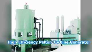Generador de turbina Pelton eficiente para energía hidroeléctrica
