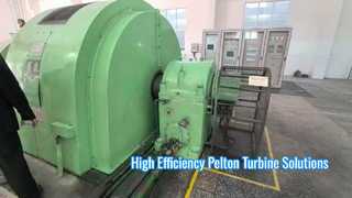 Turbina Pelton | Energía de agua de alta caída