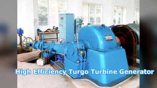 Solución de energía del generador de turbina Turgo de alta eficiencia 4000kW
