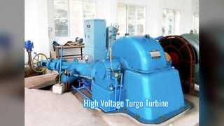 Generador de turbina Turgo: potencia de alto voltaje