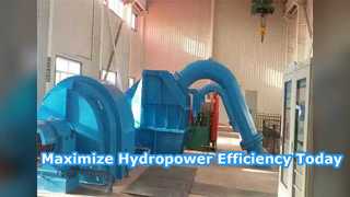 Generador de turbina Pelton de alta eficiencia para energía hidroeléctrica