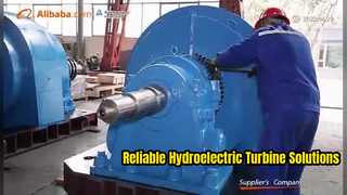 Soluciones de generadores de turbinas hidroeléctricas de alta eficiencia