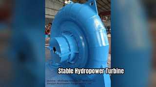 Generador de turbina Francis 450-1000RPM energía hidroeléctrica estable