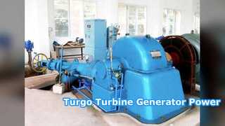 El generador de turbina Turgo impulsa sus proyectos